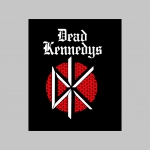 Dead Kennedys  čierna hrubá mikina na zips s kapucou stiahnuteľnou šnúrkami